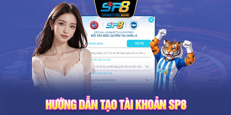 Hướng dẫn tạo tài khoản SP8